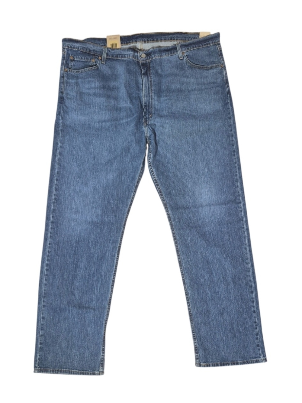 NWT Levi's 505 Regular Fit Men's Jeans Big & Tall 48x34 Medium Wash Denim